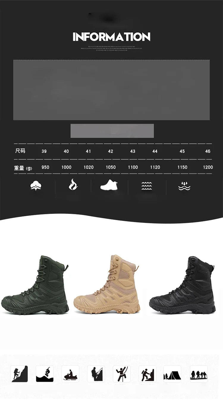 IronClad™ Desert Ops Tactical Boots