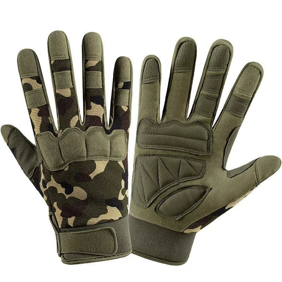 Tactical Gloves for Men, Touchscreen Motorcycle for Outdoor Sports Cycling Airsoft Paintball Hunting Hiking Camping Climbing