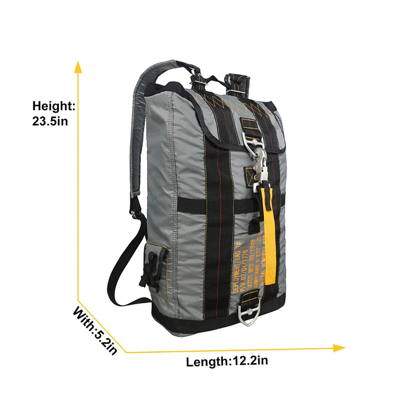 Parachute Bags Camping Backpack Waterproof Hiking Backpack for Men Women Lightweight Travel Backpacks Daypack Outdoor Back Pack