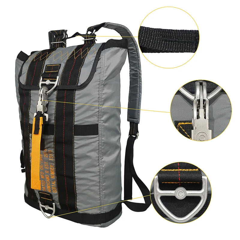 Parachute Bags Camping Backpack Waterproof Hiking Backpack for Men Women Lightweight Travel Backpacks Daypack Outdoor Back Pack