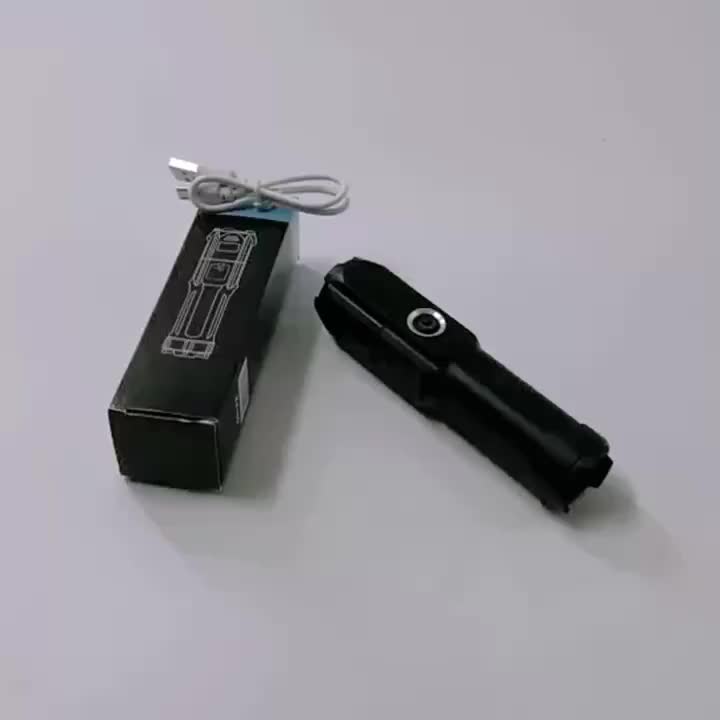 Tactical Zoomable Flashlight – Compact Power for Every Adventure