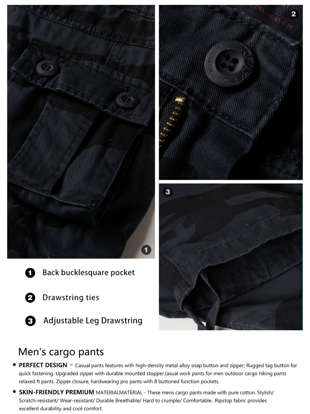 Stealth-Trek Cargo Pants – Built to Withstand. Designed to Dominate.