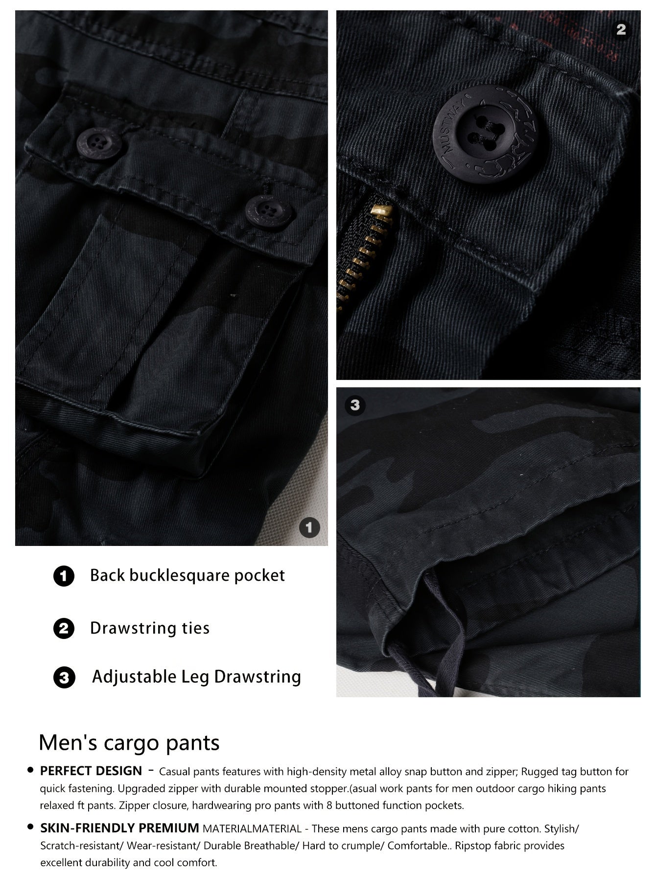 Stealth-Trek Cargo Pants – Built to Withstand. Designed to Dominate.
