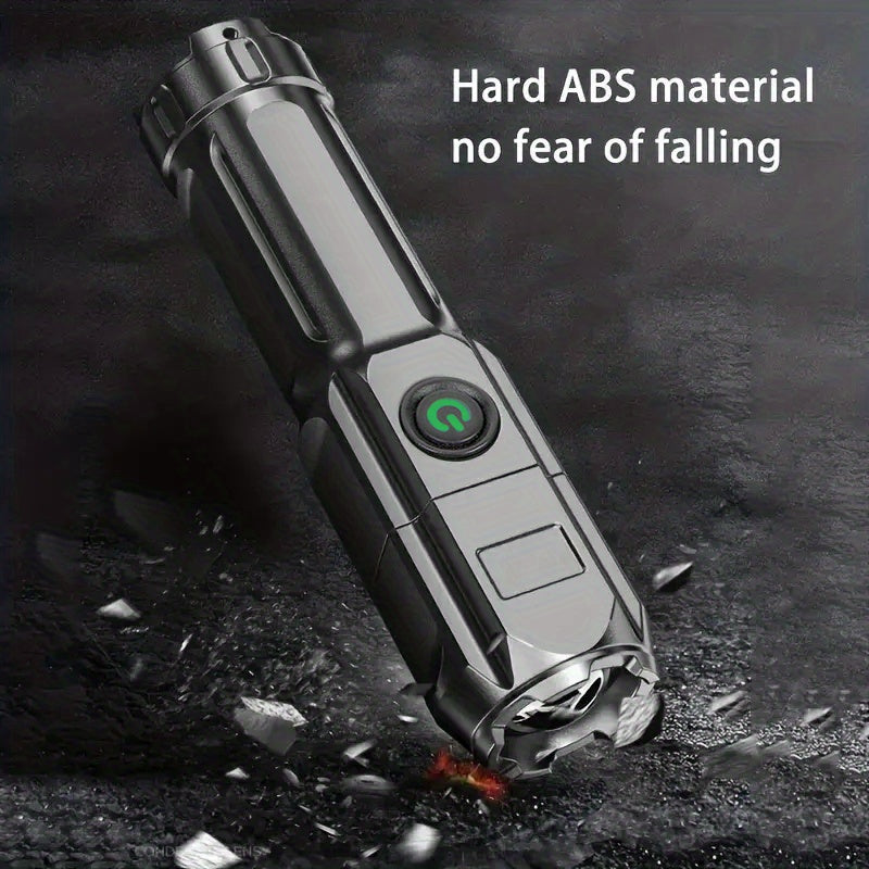 Tactical Zoomable Flashlight – Compact Power for Every Adventure