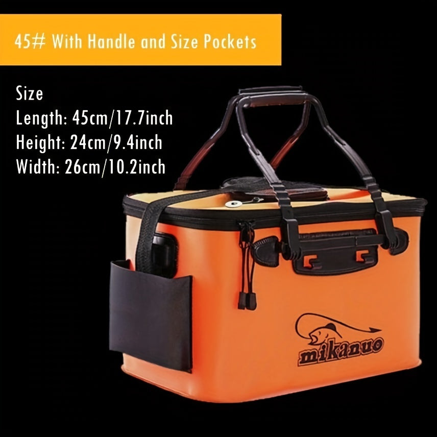Portable EVA Fishing Bag – Large Capacity Collapsible Live Fish & Water Storage Container