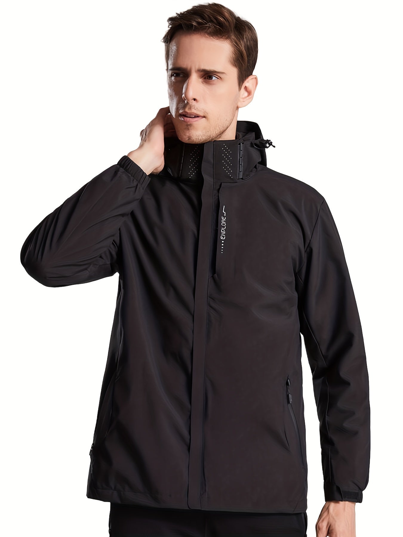 Men's Lightweight Waterproof Rain Jacket